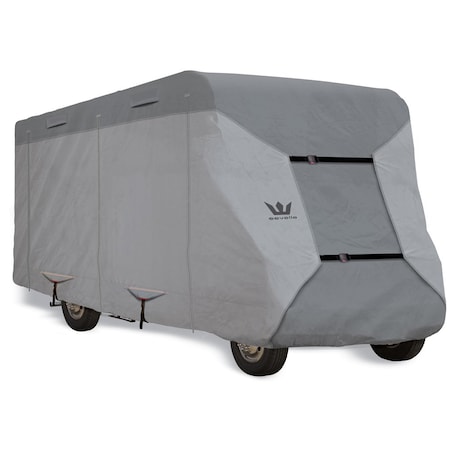 Eevelle S2 EXPEDITION Series, Class C RV Cover, Gray Color, Fits 21-22ft Long RV EX2C2122G